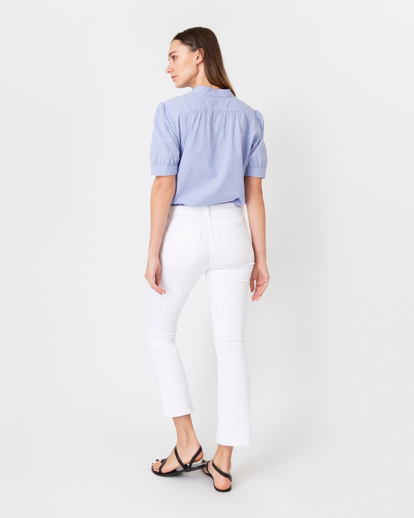 Ilna Blouse in Light Blue