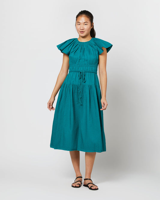 Darlene Dress in Verdigris