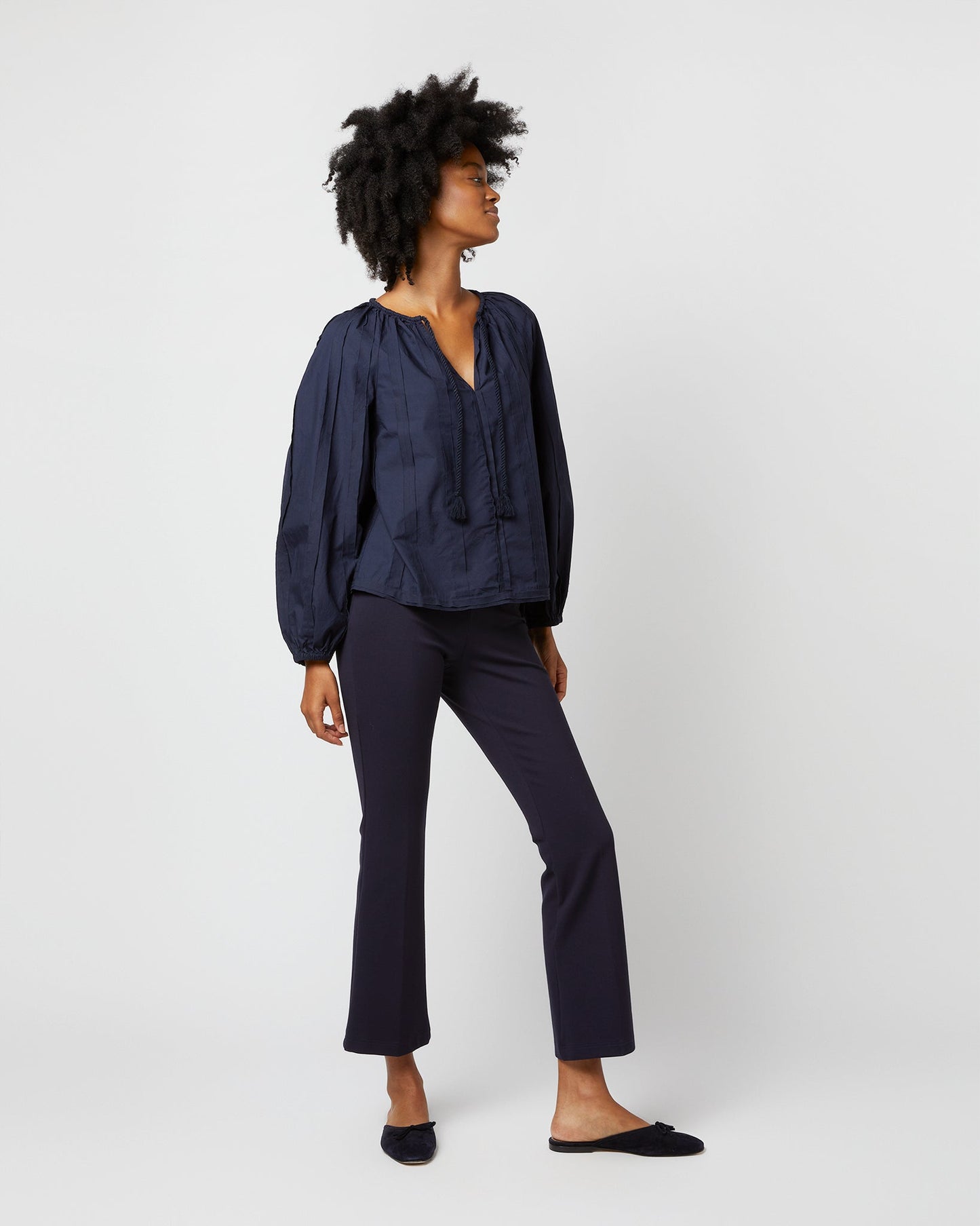 Juliette Blouse in Midnight