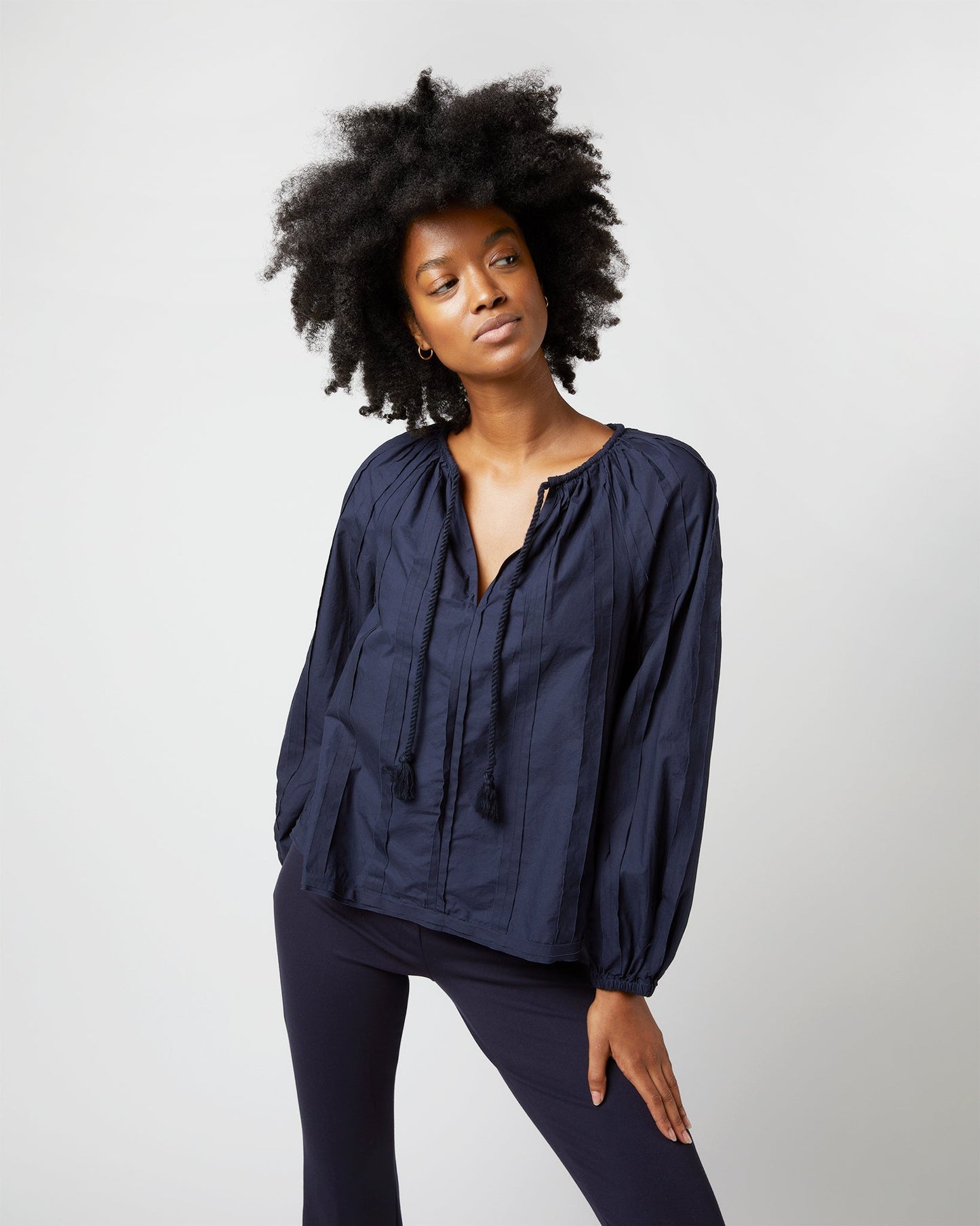 Juliette Blouse in Midnight