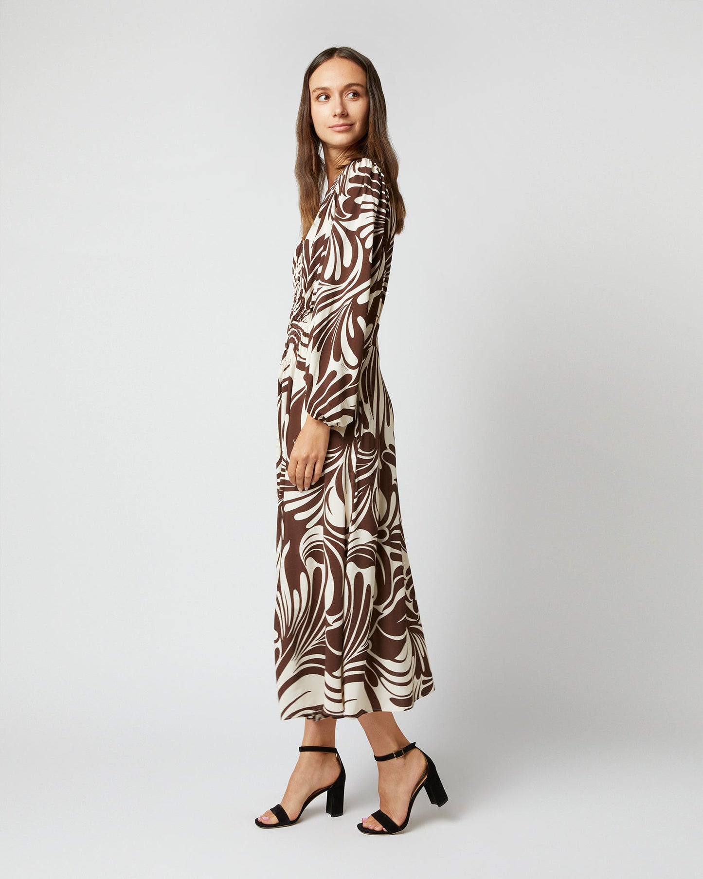 Camerino Dress in Watermarble Jersey