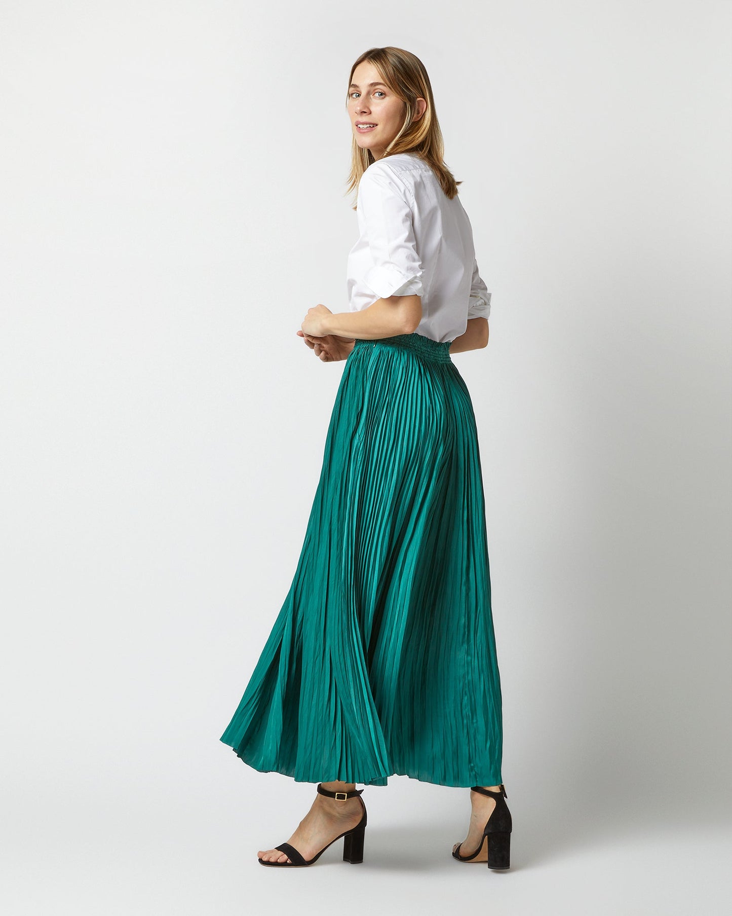 Krista Skirt in Jadeita