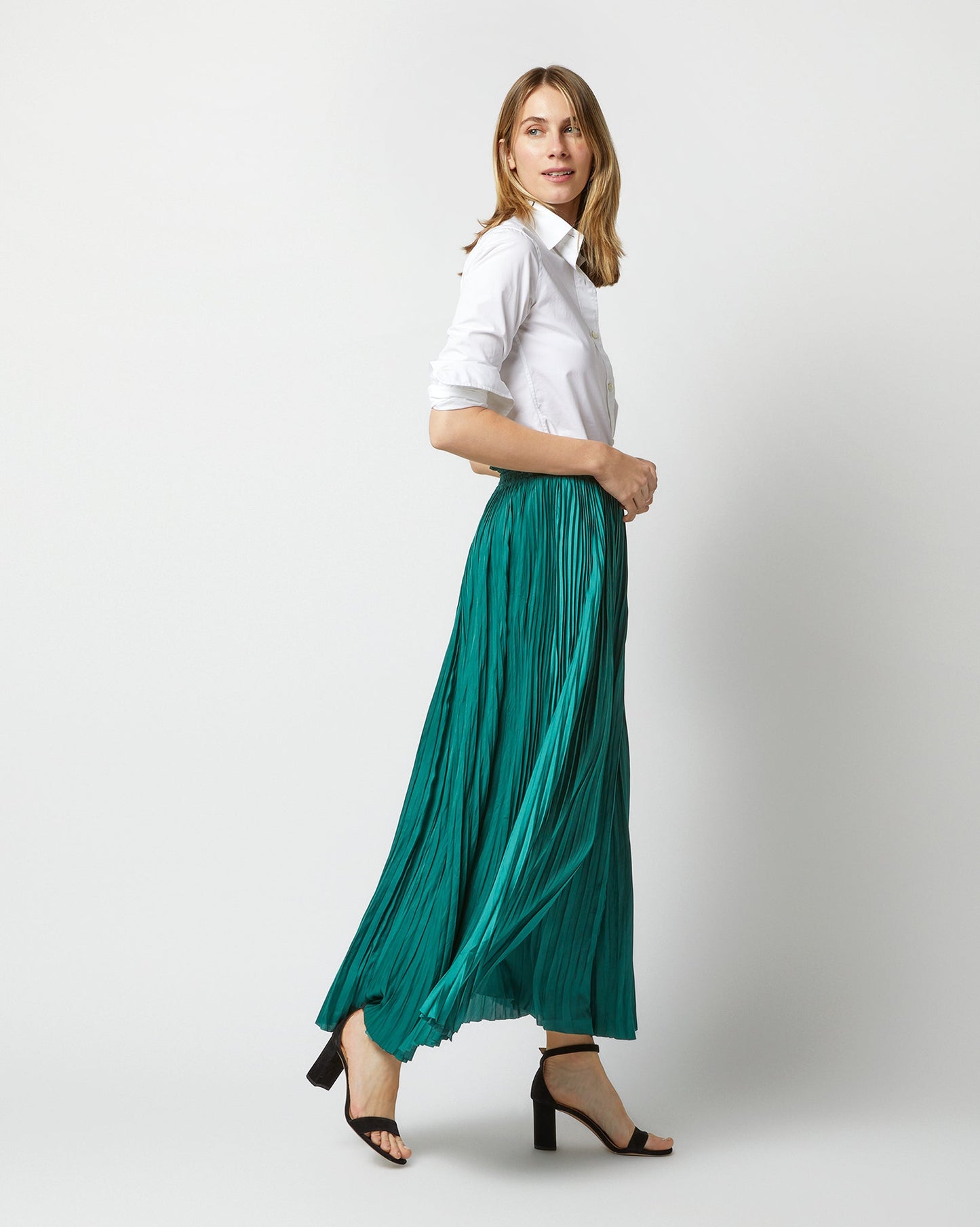 Krista Skirt in Jadeita