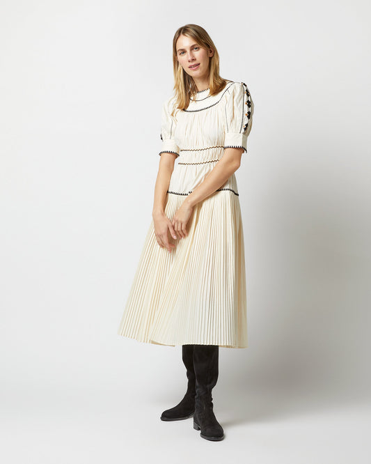 Harriet Dress in Ivory