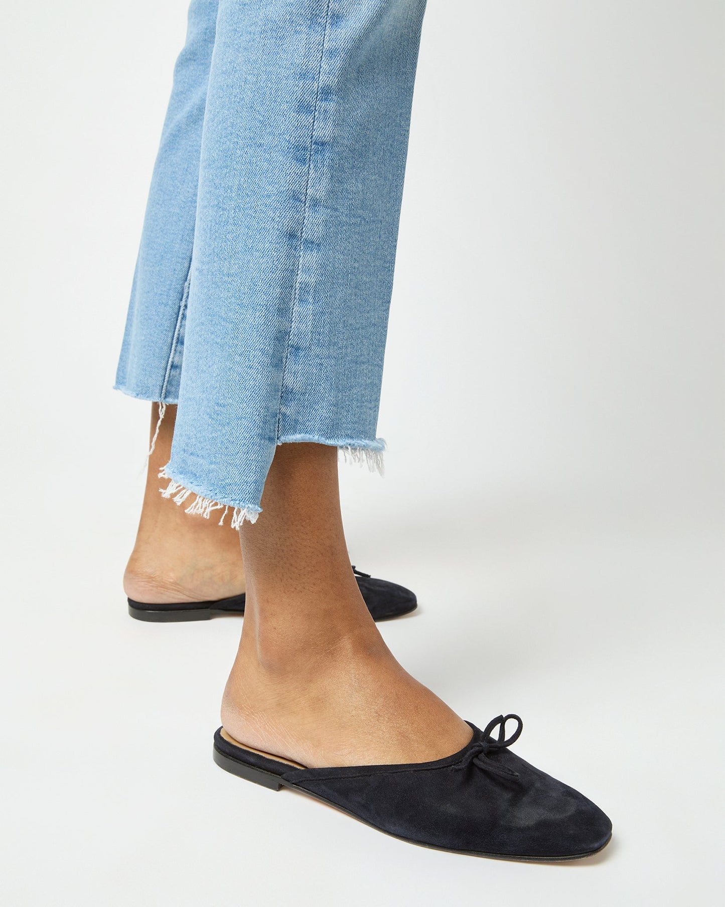 The Insider Crop Step Fray Jean in Limited Ediiton