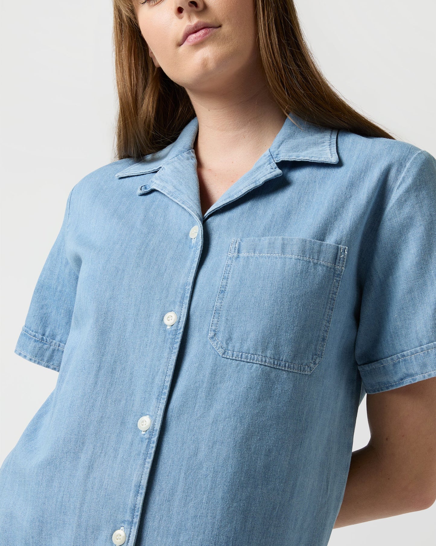 Maeva Shirt in Light Blue