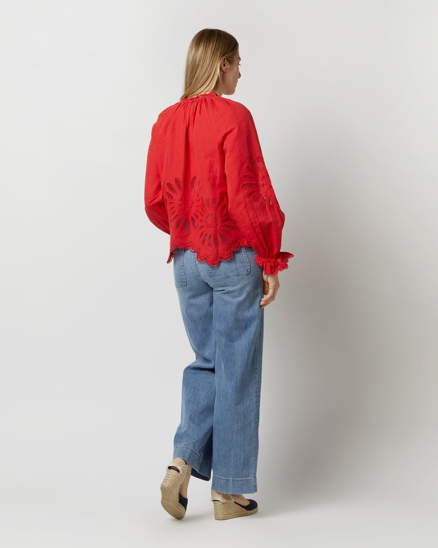 Louisa Blouse in Poppy