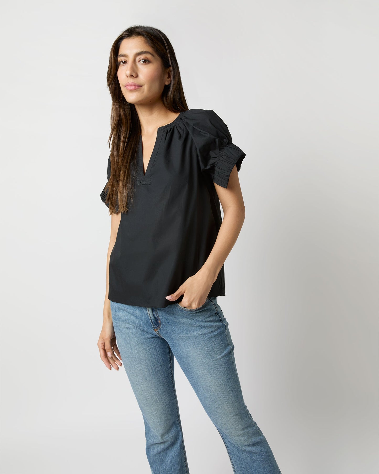 Naomi Top in Noir