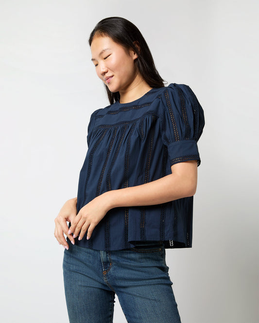 Nara Top in Midnight