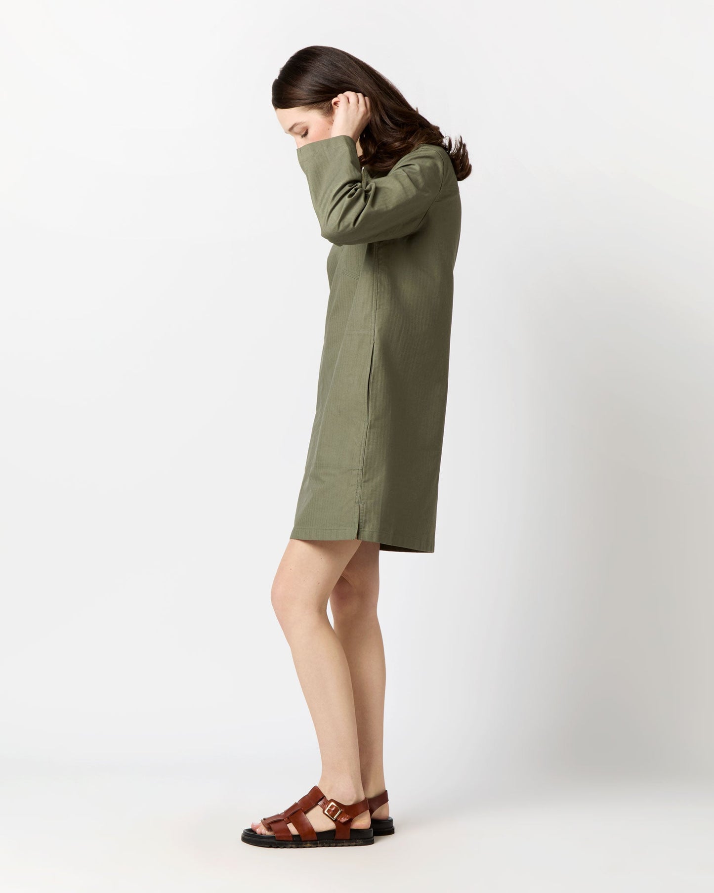 Lauren Dress in Khaki