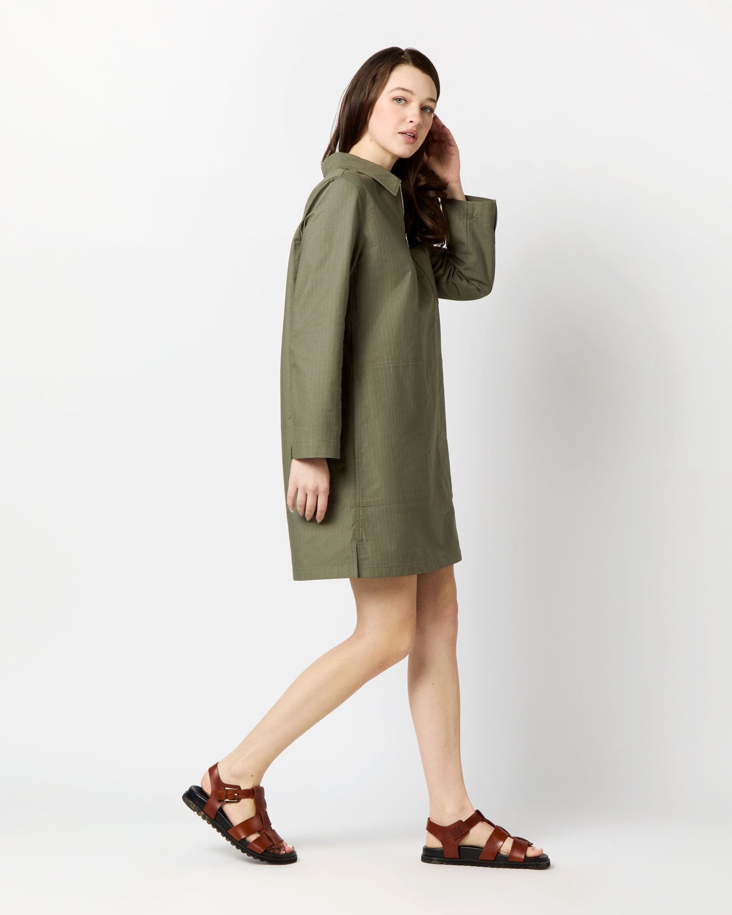 Lauren Dress in Khaki