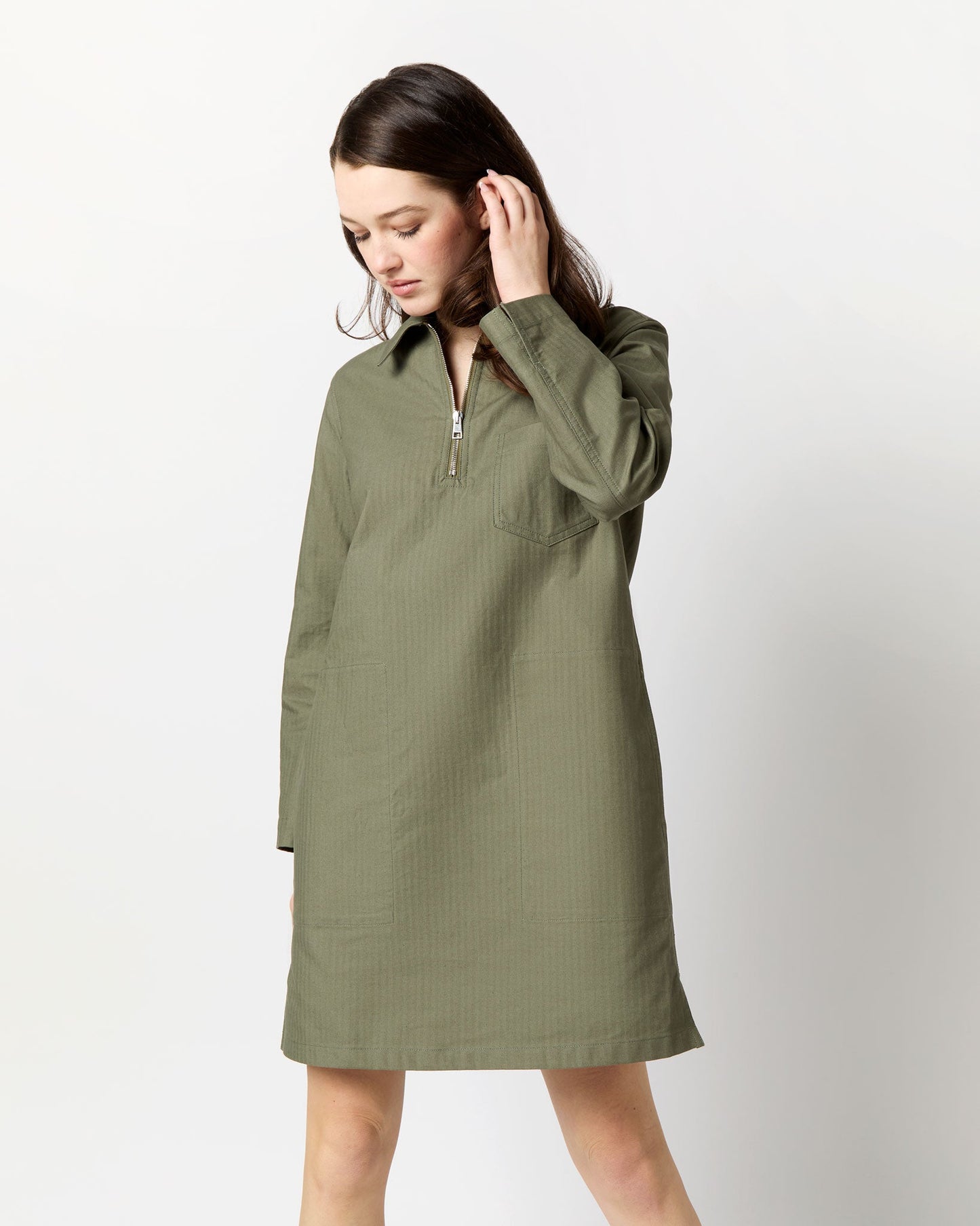 Lauren Dress in Khaki