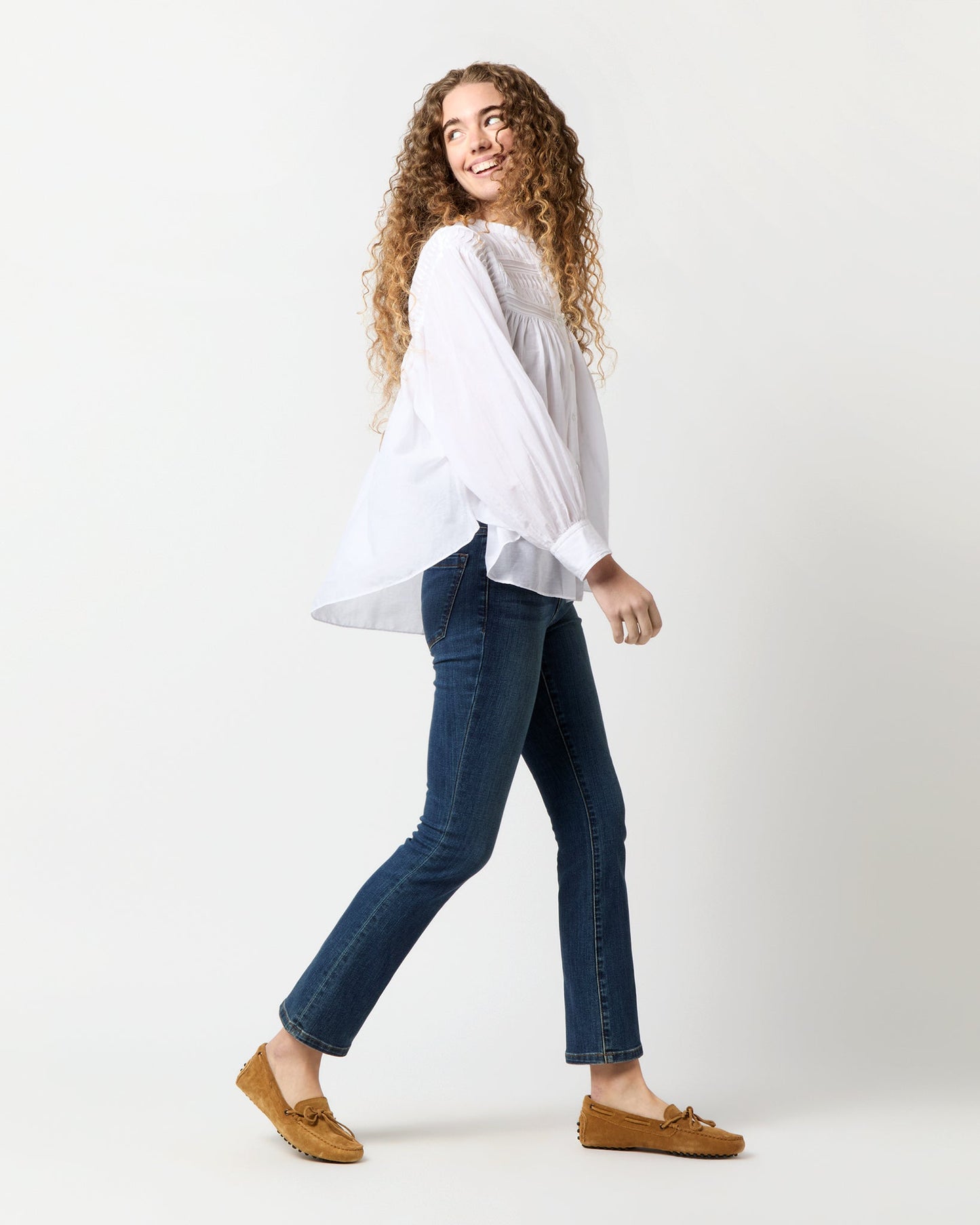 Plalia Top in White