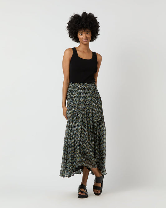 Veronique Skirt in Faded Black