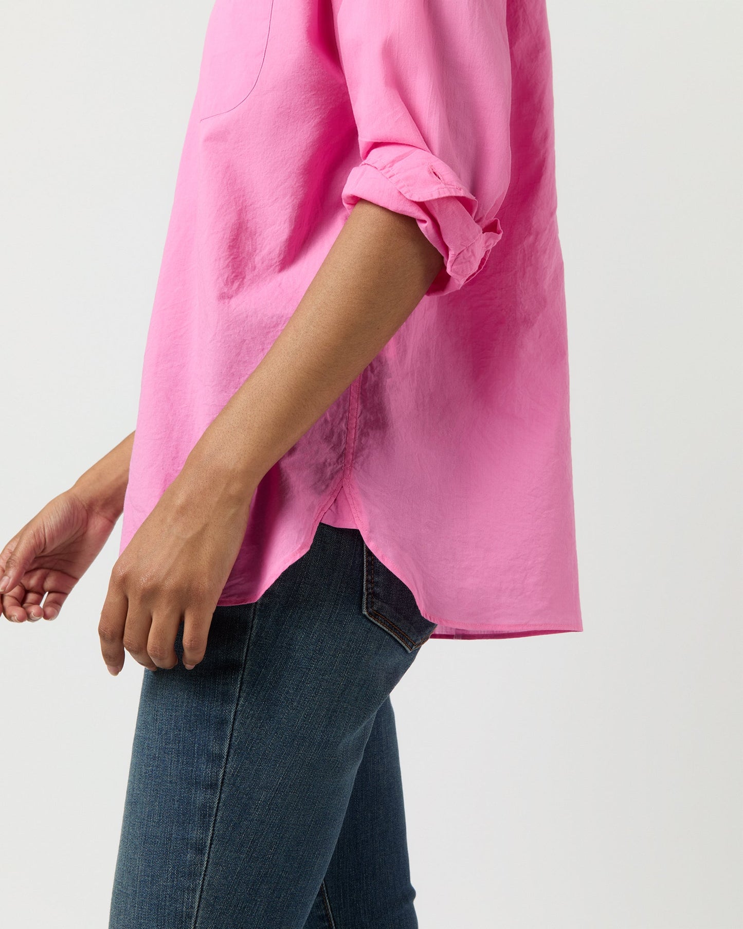 Weekender Shirt in Pink Summer Cloth